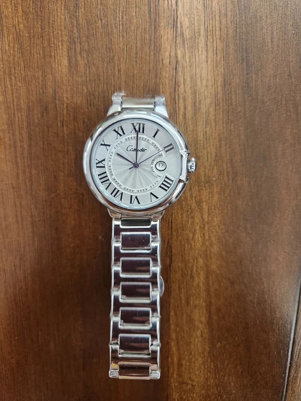 Men’s/Women's Silver Roman Numeral Watch